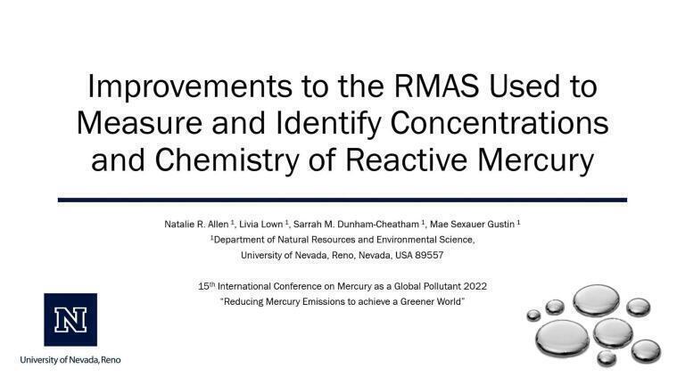 Improvements to the RMAS Used to Measure and Identify Concentrations and Chemistry of Reactive Mercury